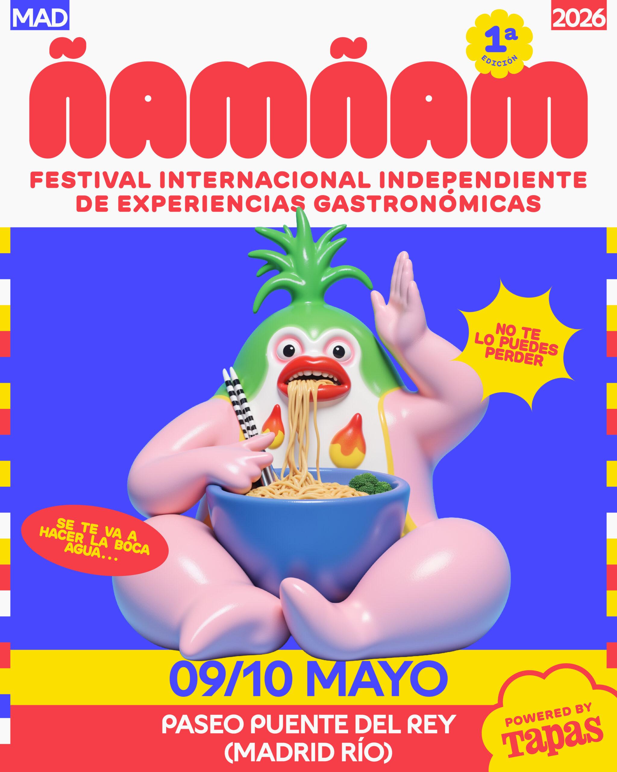 Ñam Ñam Festival: el plan gastronómico que puede cambiar la primavera madrileña