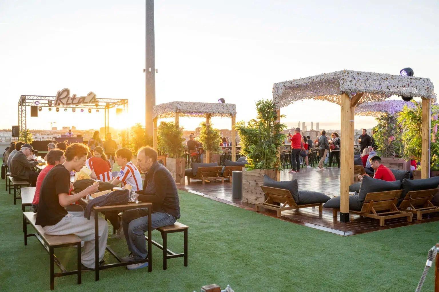 Rita's Mirador, el nuevo mirador londinense con música en vivo en Madrid